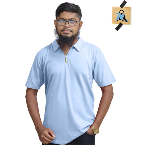 Zipper Polo Solod t-shirt - Image 8