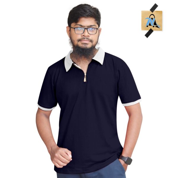 Zipper Polo Solod t-shirt - Image 11