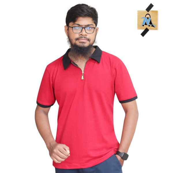 Zipper Polo Canvas